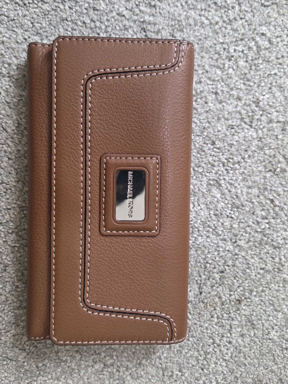 Michael Kors  Leather Trifold Wallet